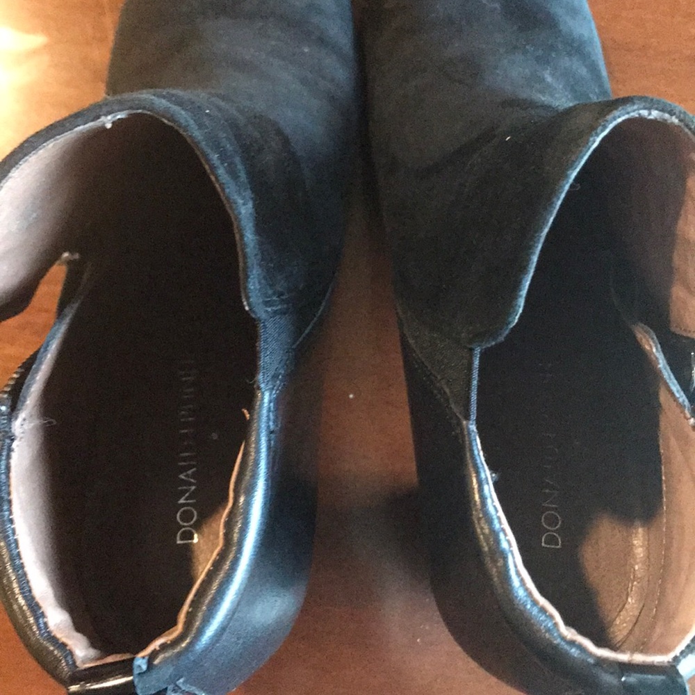 Donald J Pliner leather suede booties size 7.5 - Picture 5 of 8